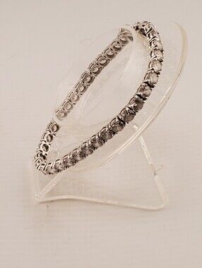 Sterling Silver CZ Tennis Bracelet